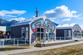 Traditional first nation house in Carcross