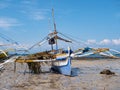 Traditional fishing boat in the Philippines