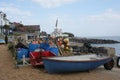 Traditional fishing boat used for fishing for lobsters and crabs