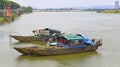 Traditional fishing boats, china Royalty Free Stock Photo