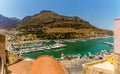 The traditional fishing harbour of Castellammare del Golfo, Sicily