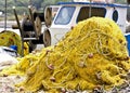 Traditional fishing net Royalty Free Stock Photo