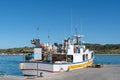 Traditional fishing vessel, Mediteraneean Sea, Malta island