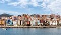 Traditional fishing village in A Guarda. Pontevedra. Tourism in Galicia. The most beautiful spots in Spain Royalty Free Stock Photo