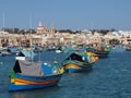 Traditional Fishing Village Harbour, Malta