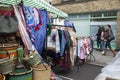 traditional flea market at Brick Lane. Brick Lane flea market operates every Sunday.