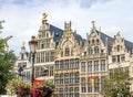 Grote Markt square Antwerpen city Royalty Free Stock Photo