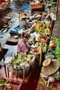 Traditional Floating Market, Bangkok, Thailand