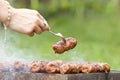 Traditional food Meat Balls Royalty Free Stock Photo