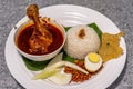 Traditional popular Malaysian Nasi Lemak - Traditional Food photography