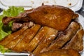 Traditional food in Thailand cooked a duck