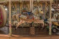 Traditional french carousel, Gerardmer, Grand Est, France