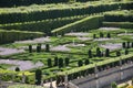 Traditional french Villandry garden