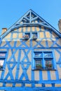 Traditional french house facade Royalty Free Stock Photo