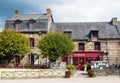 The traditional French Le bistrot located in Paimpont, Brittany