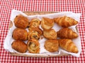 Traditional French patisseries Royalty Free Stock Photo