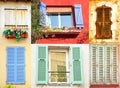 Traditional French windows