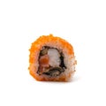 Traditional fresh japanese sushi rolls Royalty Free Stock Photo