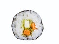 Traditional fresh japanese sushi rolls Royalty Free Stock Photo