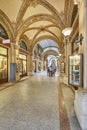 Traditional Freyung decorated passage in Vienna old town. Shopping. Austria Royalty Free Stock Photo