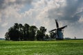 Traditional Frisian Windmill Royalty Free Stock Photo