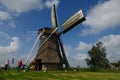 Traditional Frisian Windmill Royalty Free Stock Photo