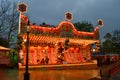 Traditional funfair stall Winter Wonderland