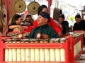 Traditional gamelan players