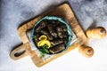 Traditional georgian tolma dish Royalty Free Stock Photo