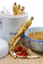 Traditional Ginseng Soup 02 Royalty Free Stock Photo