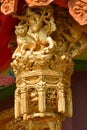 Traditional golden lantern
