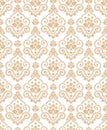 Traditional golden wallpaper