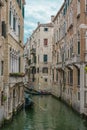 Traditional gondolas in Venice, Italy