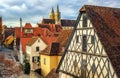 Rothenburg ob der Tauber, Germany Royalty Free Stock Photo