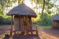 Traditional granary of Kenyan people Royalty Free Stock Photo