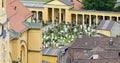 Traditional graveyard of Bruneck