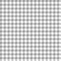 Gray Gingham Seamless Pattern Royalty Free Stock Photo