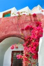 Traditional greek architecture on Santorini island, Greece Royalty Free Stock Photo