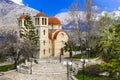 beautiful orthodox churches. Crete island, Greece