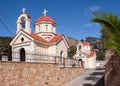 Traditional Greek churches, Crete, Greece Royalty Free Stock Photo