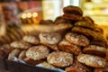 Traditional Greek cookies. Royalty Free Stock Photo