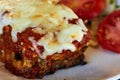 Traditional Greek dish Moussaka Royalty Free Stock Photo