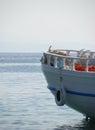 Traditional Greek fishing boat Royalty Free Stock Photo