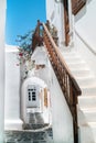 Traditional greek house on Mykonos island Royalty Free Stock Photo