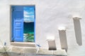 Traditional greek house on Mykonos island Royalty Free Stock Photo