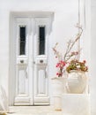 Traditional greek house on Sifnos island Royalty Free Stock Photo