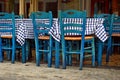 traditional greek tavern Royalty Free Stock Photo