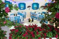 Traditional greek taverna Royalty Free Stock Photo