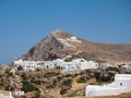 Greek village Chora in Folegandros island