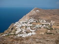 Greek village Chora in Folegandros island